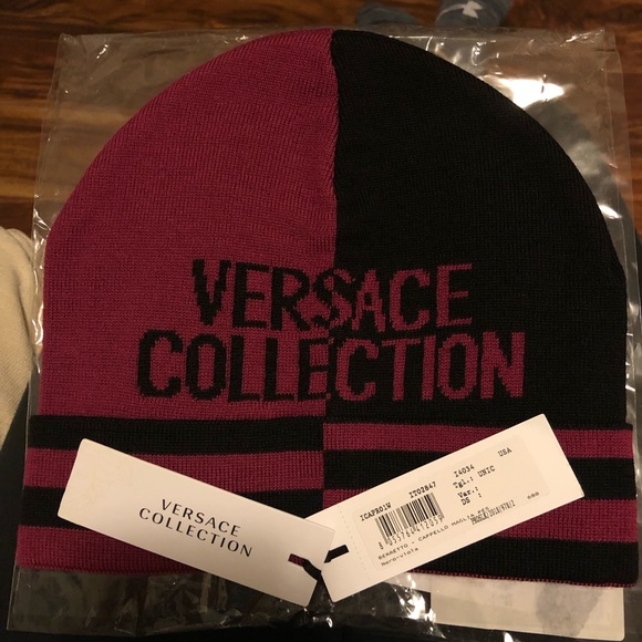 SOLD Ⓜ️ Versace Collection Unisex Color Block Hat - Picture 3 of 7